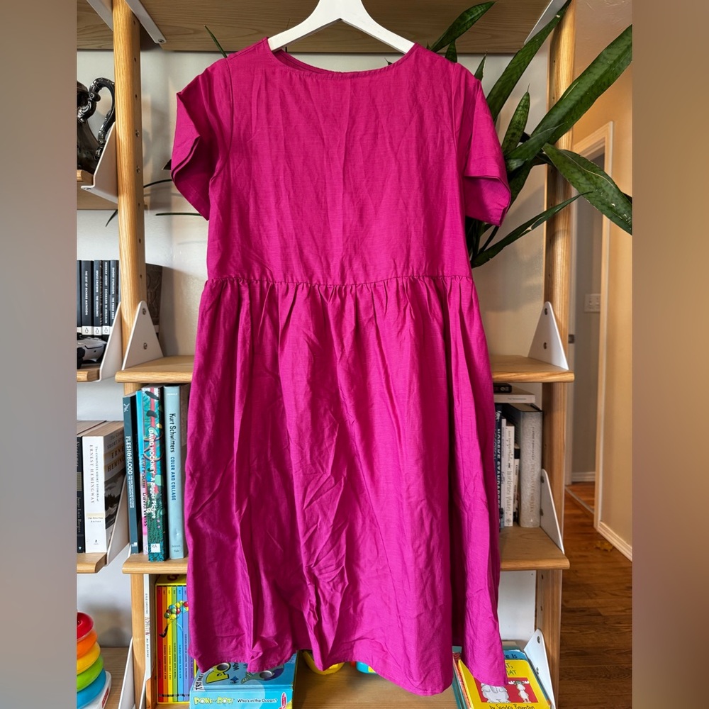 Tradlands Nico Dress cactus pink